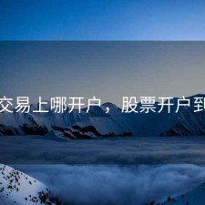 股票交易上哪开户，股票开户到哪里