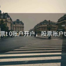股票t 0账户开户，股票账户t+1