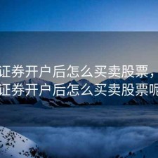 中信证券开户后怎么买卖股票，中信证券开户后怎么买卖股票呢