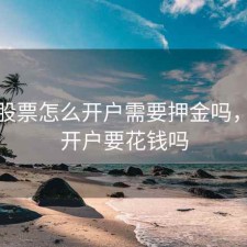 想炒股票怎么开户需要押金吗，炒股开户要花钱吗