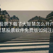 想做股票下载了大智慧怎么开户，大智慧股票软件免费版如何注册