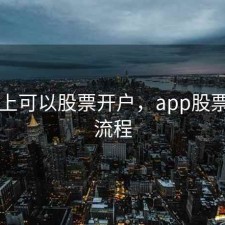 软件上可以股票开户，app股票开户流程