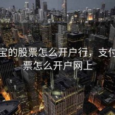支付宝的股票怎么开户行，支付宝股票怎么开户网上