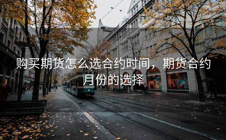 购买期货怎么选合约时间，期货合约月份的选择  第1张