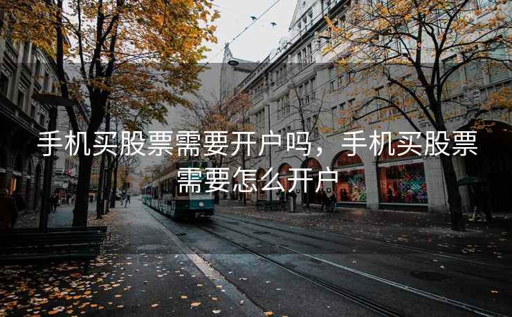 手机买股票需要开户吗，手机买股票需要怎么开户  第2张